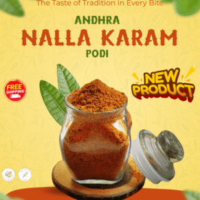 andhra nalla karam podi